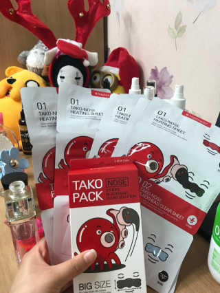 나이팅게일 TAKO PACK NOSE [문어코팩] — 3점을 준 리뷰어가 2017년 5월 올린 사용 사진