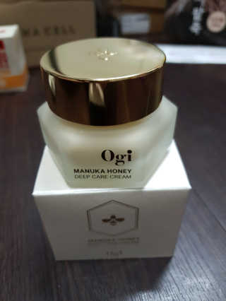오지아이 마누카 허니 딥 케어 크림 50ml — 4점을 준 리뷰어가 2019년 12월 올린 사용 사진