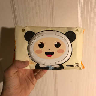 달곰이 물티슈 — 5점을 준 리뷰어가 2018년 10월 올린 사용 사진