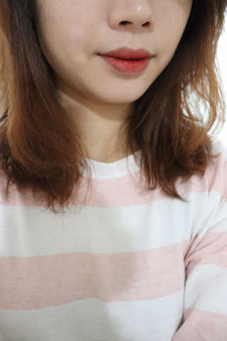 [블랙루즈] 에어 핏 벨벳 틴트3 택1+랜덤1 — 5점을 준 리뷰어가 2019년 3월 올린 사용 사진