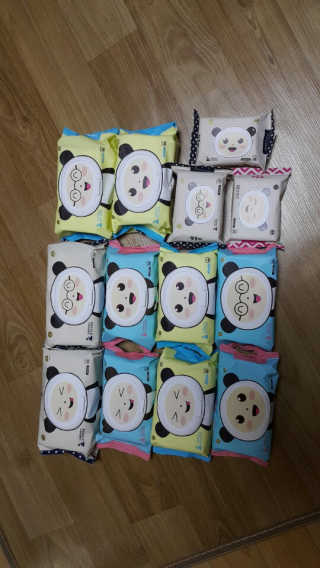 달곰이 물티슈 — 5점을 준 리뷰어가 2018년 2월 올린 사용 사진