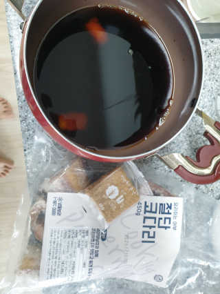 행복먹거리공작소 손질 코다리 매콤 양념장 세트 550g x 2 — 4.5점을 준 리뷰어가 2020년 2월 올린 사용 사진
