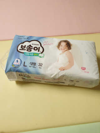 보솜이 리얼코튼 팬티형 — 5점을 준 리뷰어가 2019년 3월 올린 사용 사진