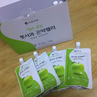 자연지애 곤약젤리 — 5점을 준 리뷰어가 2018년 10월 올린 사용 사진