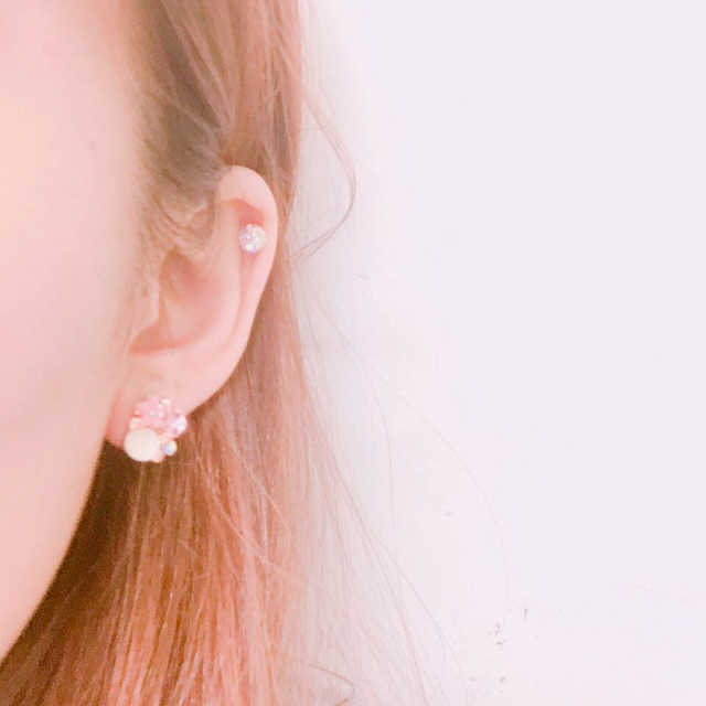 폭스타일 스위트 가든 귀걸이 리뷰 사진