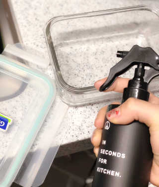 PEACE MOMENT 피스모먼트 인세컨즈포키친 320mL 천연살균소독제 — 5점을 준 리뷰어가 2018년 10월 올린 사용 사진