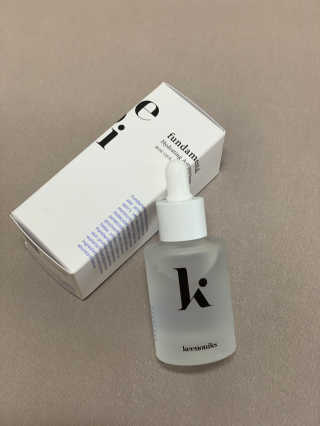 키노닉스 펀더멘탈 하이드레이팅 앰플 부스터 — 5점을 준 리뷰어가 2019년 4월 올린 사용 사진