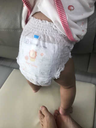 보솜이 리얼코튼 팬티형 — 5점을 준 리뷰어가 2019년 3월 올린 사용 사진