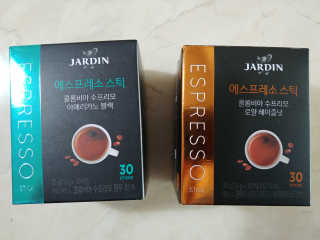 (주)쟈뎅 쟈뎅 에스프레소 스틱 [블랙+헤이즐넛 set] — 5점을 준 리뷰어가 2020년 3월 올린 사용 사진