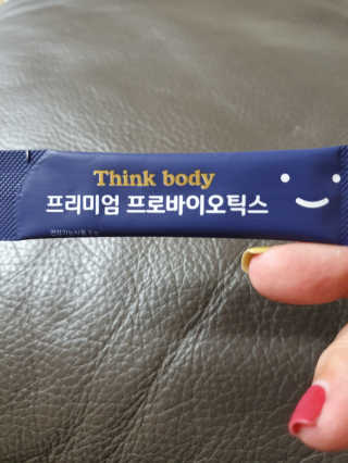 띵크바디 THINKBODY프리미엄프로바이오틱스 유산균 — 3점을 준 리뷰어가 2019년 9월 올린 사용 사진