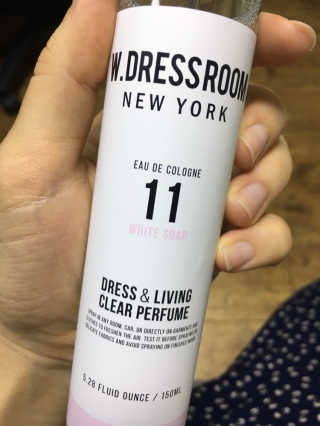 더블유드레스룸 드레스퍼퓸 150ml — 4점을 준 리뷰어가 2018년 12월 올린 사용 사진