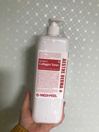 메디필 에스테 더마 레드마린 콜라겐 토너 — 5점을 준 리뷰어가 2020년 1월 올린 사용 사진