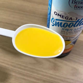 오메가-3스무디 [오메가스무디] 짜먹는 오메가3 DHA 임산부 어린이 — 4점을 준 리뷰어가 2019년 5월 올린 사용 사진