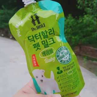 닥터할리펫밀크 8종 — 5점을 준 리뷰어가 2019년 5월 올린 사용 사진