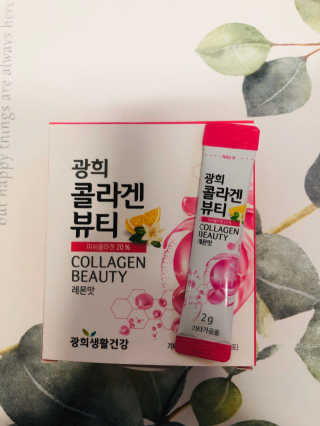 광희생활건강 광희 콜라겐뷰티 — 5점을 준 리뷰어가 2019년 12월 올린 사용 사진