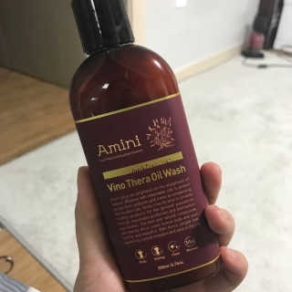 아미니 비노테라 오일워시 400ml 대용량 — 5점을 준 리뷰어가 2018년 2월 올린 사용 사진