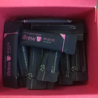 한국맥널티 아이브루 헤이즐넛향 100T — 4.5점을 준 리뷰어가 2019년 10월 올린 사용 사진