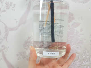 냅앤드림 대용량 디퓨저 리필 500ml 블랙체리향 — 5점을 준 리뷰어가 2020년 3월 올린 사용 사진