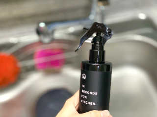 PEACE MOMENT 피스모먼트 인세컨즈포키친 320mL 천연살균소독제 — 5점을 준 리뷰어가 2019년 2월 올린 사용 사진