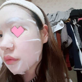SNP 바다제비집 아쿠아 앰플 마스크 — 5점을 준 리뷰어가 2018년 3월 올린 사용 사진