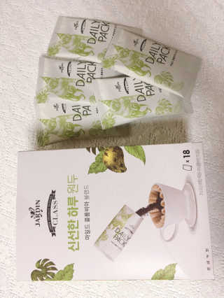 (주)쟈뎅 [쟈뎅] 클래스 신선한 하루 원두+여과지 SET — 5점을 준 리뷰어가 2019년 3월 올린 사용 사진