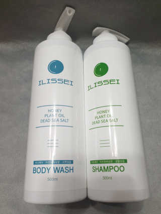 일리세이 허니 샴푸 500ml + 허니 바디워시 500ml 세트 — 2점을 준 리뷰어가 2020년 4월 올린 사용 사진