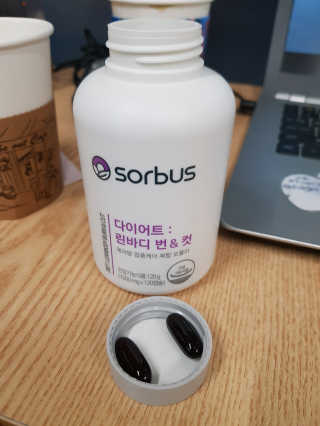 소버스 다이어트 린바디 번앤컷 — 3점을 준 리뷰어가 2020년 1월 올린 사용 사진
