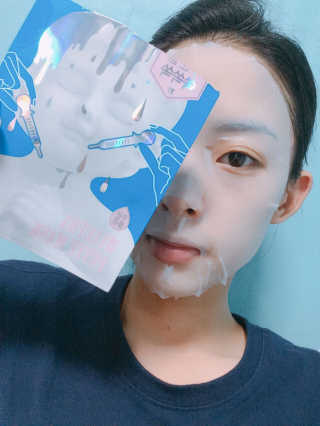 23years old 하이알톡스 쁘띠마스크(5장) — 3.5점을 준 리뷰어가 2017년 6월 올린 사용 사진