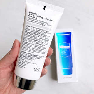 소프트 에어리 UV 에센스 SPF 50 PA ++++ — 5점을 준 리뷰어가 2019년 4월 올린 사용 사진