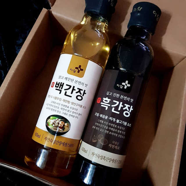 더담 간장 2종 세트 리뷰 사진