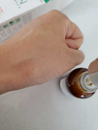 앰플엔 AMPLEN VC SHOT AMPOULE — 5점을 준 리뷰어가 2019년 8월 올린 사용 사진