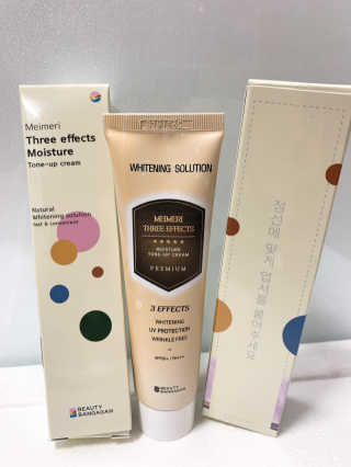 메이메리 쓰리이펙츠 모이스처 톤업크림 50ml — 5점을 준 리뷰어가 2020년 1월 올린 사용 사진