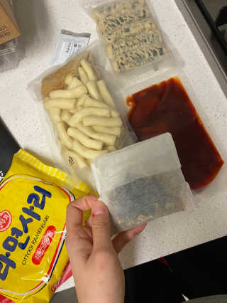 화곡미담 옛날 떡볶이 — 4.5점을 준 리뷰어가 2020년 3월 올린 사용 사진