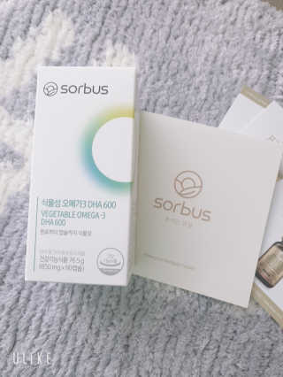 소버스 식물성 오메가3 DHA 600 — 5점을 준 리뷰어가 2020년 3월 올린 사용 사진