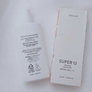 쥴라이Jullai 슈퍼 12 바운스 선 플루이드 SPF50+ PA++++ — 5점을 준 리뷰어가 2019년 7월 올린 사용 사진