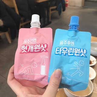 천호식품 숙취해서 헛개원샷, 타우린원샷 술푼너에게 — 5점을 준 리뷰어가 2017년 12월 올린 사용 사진
