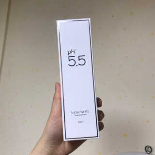 포므시 스노우화이트클렌징폼pH5.5 — 5점을 준 리뷰어가 2019년 5월 올린 사용 사진