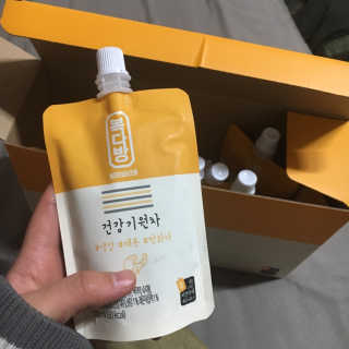 자연원 복다방 2종 100ml 10포씩 — 4점을 준 리뷰어가 2018년 12월 올린 사용 사진