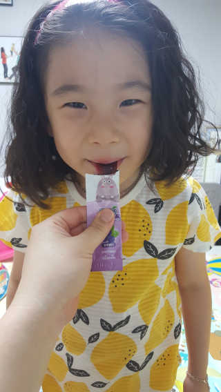 얼리버드 젤리팜 젤리스틱 — 5점을 준 리뷰어가 2019년 7월 올린 사용 사진
