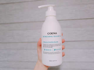 코에나샴푸 500ml — 4점을 준 리뷰어가 2019년 7월 올린 사용 사진
