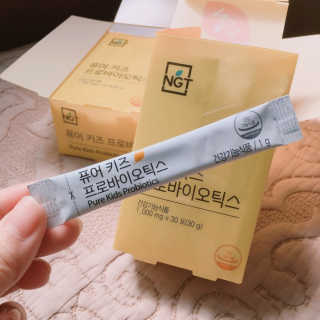 네츄럴굿띵스 퓨어 키즈 프로바이오틱스 60포 — 5점을 준 리뷰어가 2019년 5월 올린 사용 사진
