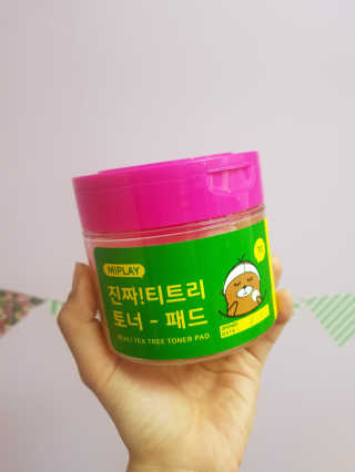 미플레이 진짜 티트리 토너 패드 — 4.33점을 준 리뷰어가 2018년 11월 올린 사용 사진