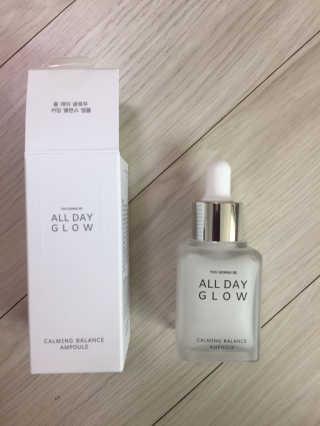 ALL DAY GLOW [올 데이 글로우] 카밍 밸런스 앰플 30ml — 3.5점을 준 리뷰어가 2019년 12월 올린 사용 사진