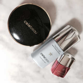셀레뷰 블랙 세럼 팩트 — 4.33점을 준 리뷰어가 2017년 9월 올린 사용 사진