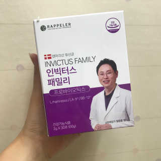 라플레 유해균을 이겨 튼튼한 장으로,  인빅터스 패밀리 — 5점을 준 리뷰어가 2019년 10월 올린 사용 사진