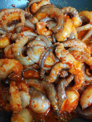 맵꾸미 쭈꾸미볶음 450g — 5점을 준 리뷰어가 2019년 8월 올린 사용 사진