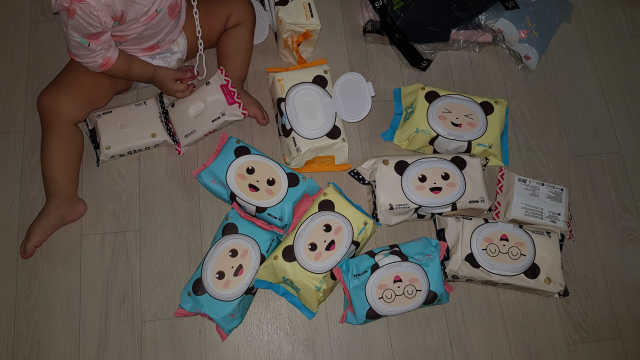 달곰이 물티슈 리뷰 사진
