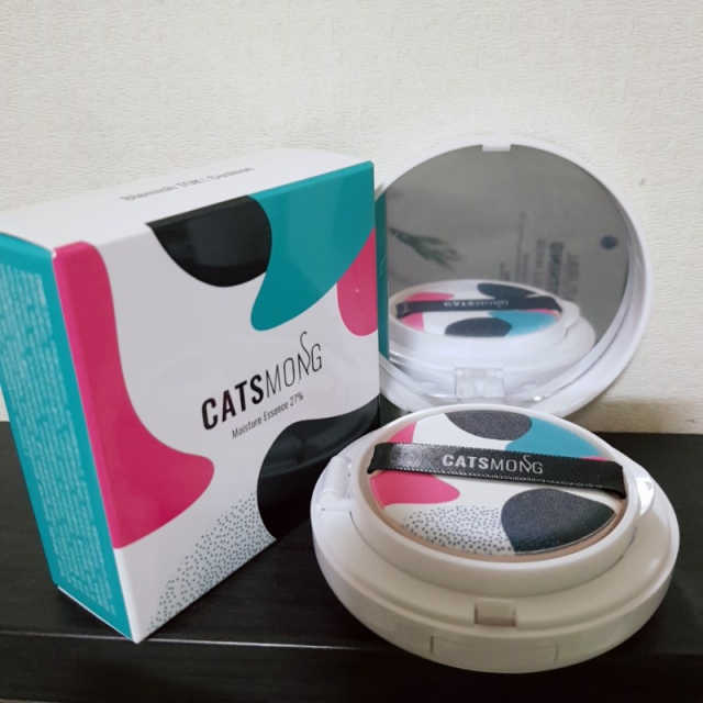 캐츠몽 잡티톡 쿠션 + 마스크팩 5종 리뷰 사진