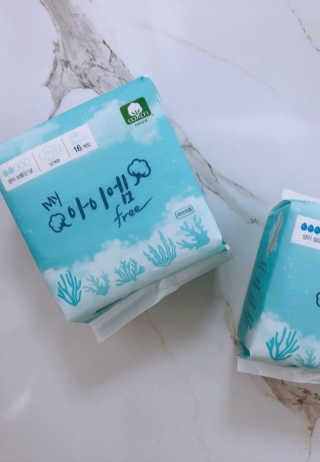 보타메디 마이아이엠 생리대 — 2.5점을 준 리뷰어가 2018년 11월 올린 사용 사진