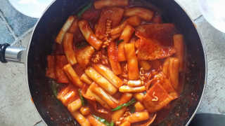 화곡미담 옛날 떡볶이 — 1.5점을 준 리뷰어가 2020년 2월 올린 사용 사진